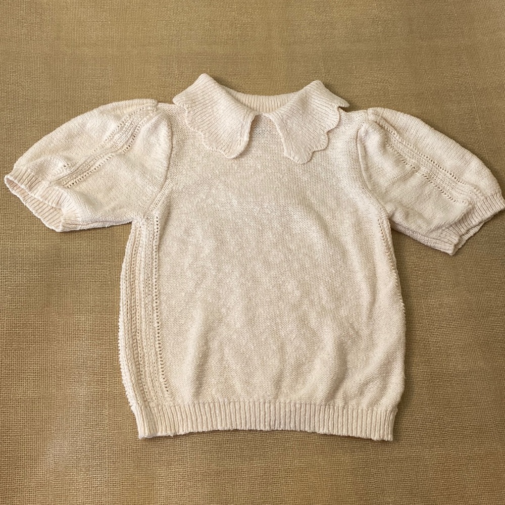 Universal threads collard knit top